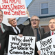 Senators protest against a public they say has become too bloated to efficiently populate the country.